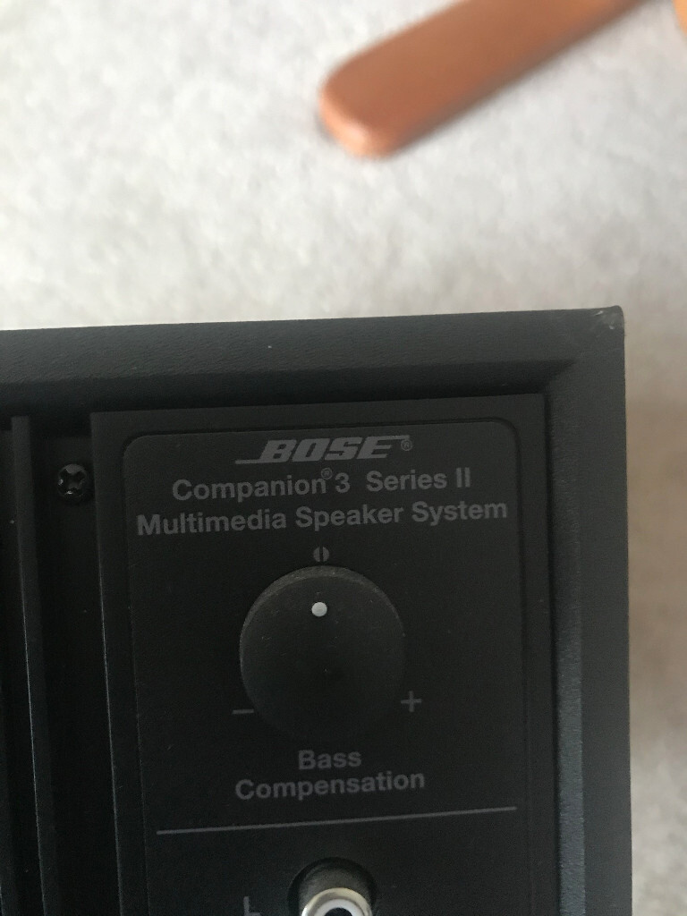 bose companion 3 subwoofer repair